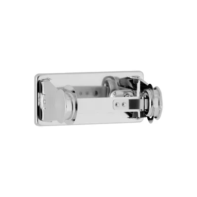 Bobrick B-264 Surface-Mounted Vandal-Resistant Toilet Tissue Dispenser, Bright Polished, One Roll