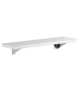 Bobrick B-295 x 18 Surface-Mounted Utility Shelf, Satin Finish, 18" (455mm) Length