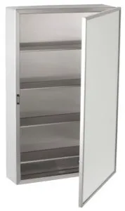Bobrick B-299 Surface-Mounted Medicine Cabinet, Satin Finish