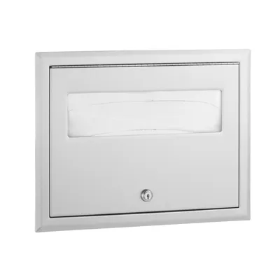 Bobrick B-301 Recessed Seat-Cover Dispenser, Satin Finish