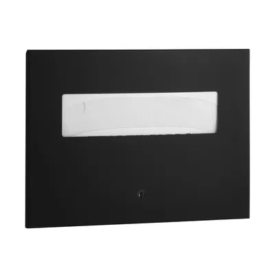 Bobrick B-3013.MBLK Recessed Seat-Cover Dispenser, Matte Black