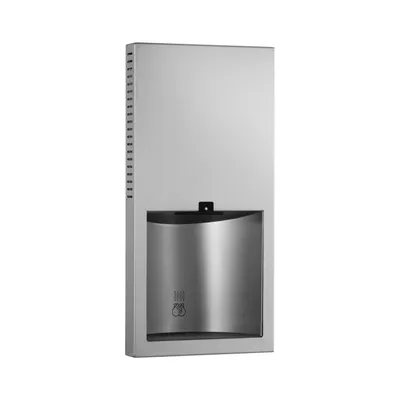 Bobrick B-3725 Recessed Automatic Hand Dryer, ADA Compliant, QuietDry™ Series, Satin Finish