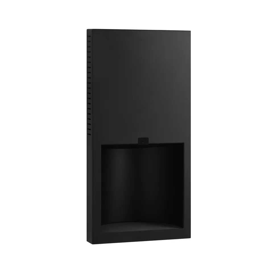 Bobrick B-3725.MBLK Recessed Automatic Hand Dryer, ADA Compliant, QuietDry™ Series, Matte Black
