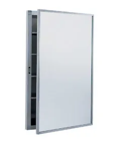 Bobrick B-398 Recessed Medicine Cabinet, Satin Finish