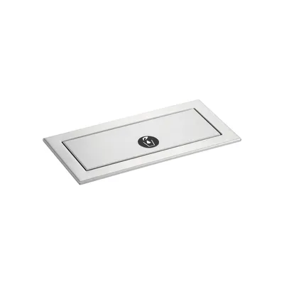 Bobrick B-527 Countertop-Mounted Waste-Disposal Door, Satin Finish