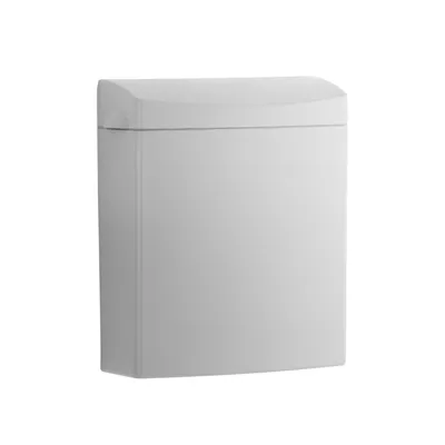 Bobrick B-5270 Surface-Mounted Sanitary Napkin Disposal, ABS Plastic, Grey, 1.3-Gallon