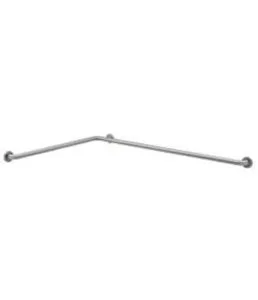 Bobrick B-5837 Two-Wall Grab Bar, 1-1/4" Diameter, Satin Finish, 36" x 54"
