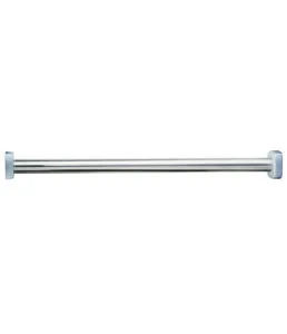 Bobrick B-6047 x 48 Extra-Heavy-Duty Shower Curtain Rod, Satin Finish, 48"