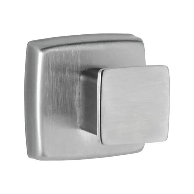 Bobrick B-6717 Surface-Mounted Single Robe Hook, Satin Finish