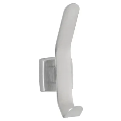 Bobrick B-6827 Surface-Mounted Hat and Coat Hook, Satin Finish