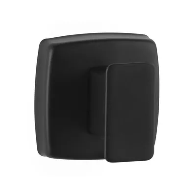 Bobrick B-7671.MBLK Surface-Mounted Single Robe Hook, Matte Black