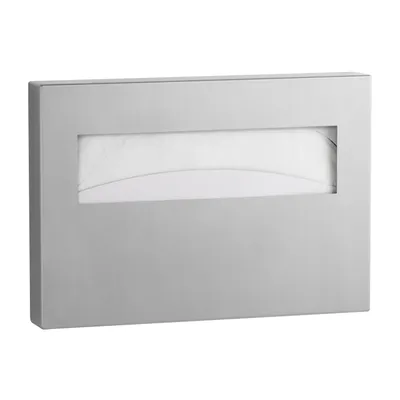 Bobrick B-9221 Surface-Mounted Seat-Cover Dispenser, Satin Finish