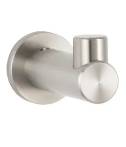 Bobrick B-9542 Surface-Mounted Coat Hook, Satin Finish Steel