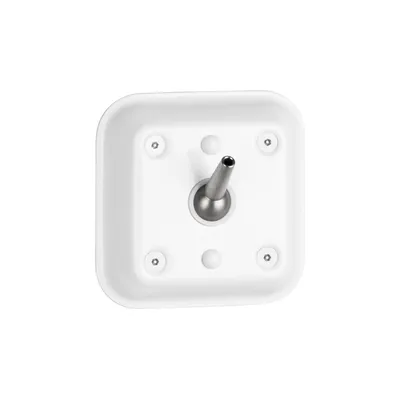 Bobrick B-9884 Surface-Mounted Auto-Release Clothes or Towel Hook, Ligature Resistant, White Powder-Coated