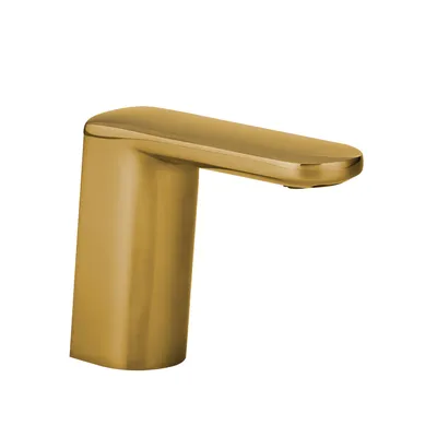 Bobrick B-9950 Counter-Mounted Automatic Fino Collection Faucet, Brushed Brass