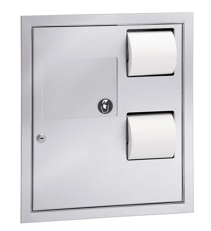 Bradley 5942-000000 Recess Mounted In-Stall Combination Unit