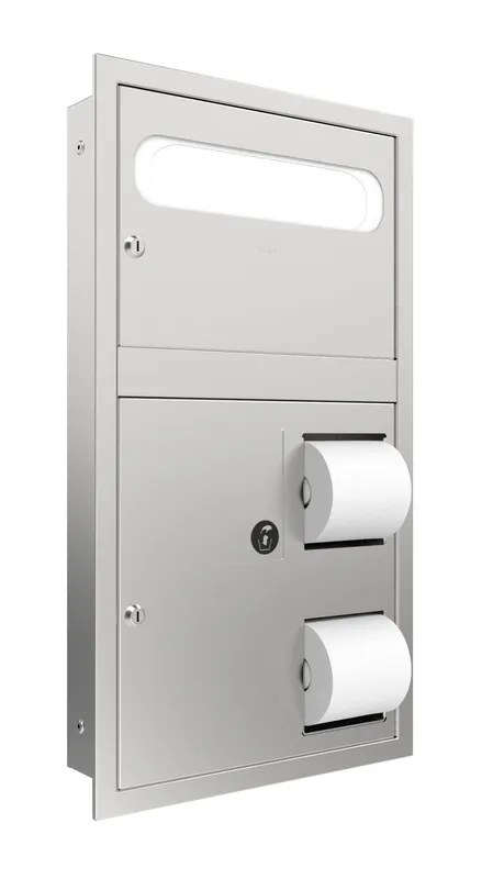 Bradley 5912-000000 In-Stall Recess Mounted Combination Unit