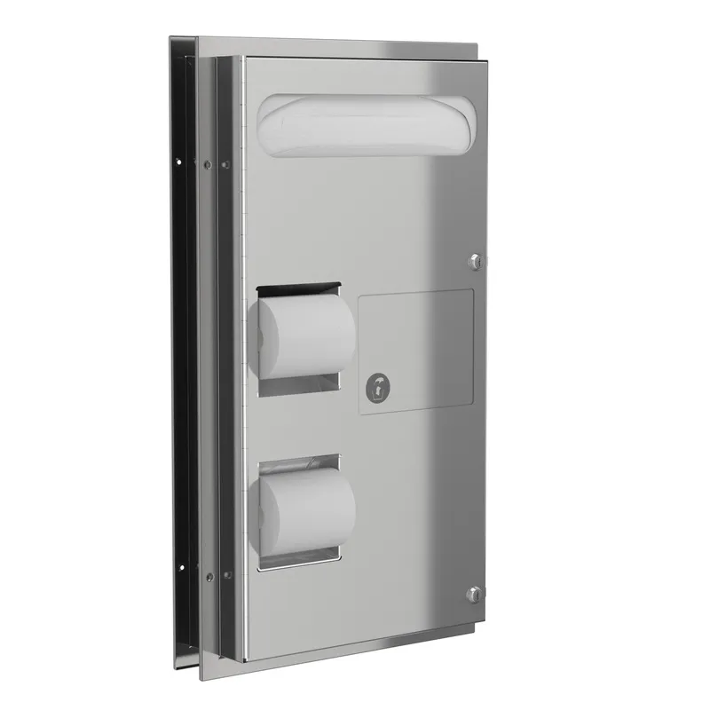 Bradley 5911-690000 In-Stall Partition Mounted Combination Unit (Reverse Door)