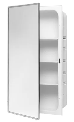 Bradley 9663-000000 Recessed 16" x 26" Medicine Cabinet
