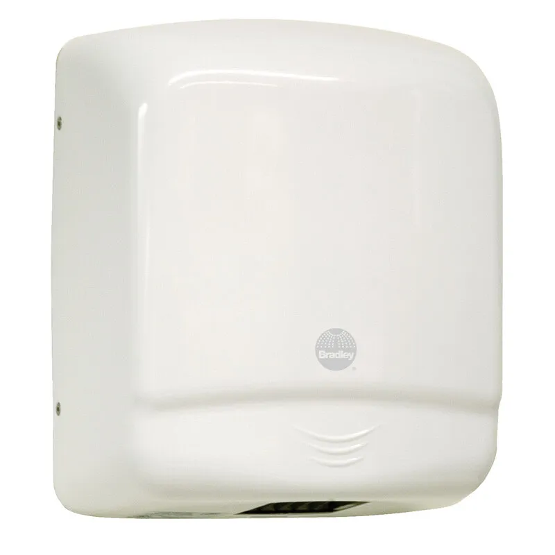 Bradley 2905-287300 Aerix 2905-2873 Sensor-Operated Steel Covered Hand Dryer