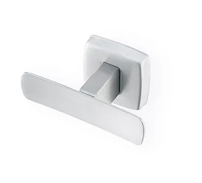 Bradley 9125-000000 Bright Polished Stainless Steel Double Robe Hook