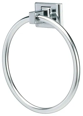 Bradley 934-000000 Chrome Plated Towel Ring