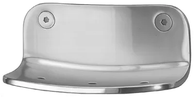 Bradley 900-000000 Extra Heavy Duty Stainless Steel Soap Dish