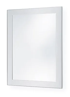 Bradley SA01-1 12" x 16" Chase Mounted Stainless Steel Security Mirror