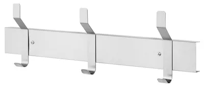 Bradley 9945-000000 48" Hat and Coat Rack (5 Hooks) - Bradley 9943 model shown