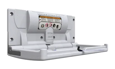 Bradley 963-000000 Baby Changing Station - Grey / White Speckled