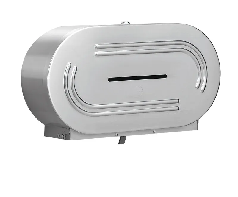 Bradley 5425-000000 Dual Jumbo Roll Toilet Paper Dispenser