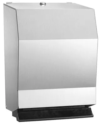 Bradley 2482-110000 Surface Mounted Push Bar Towel Dispenser