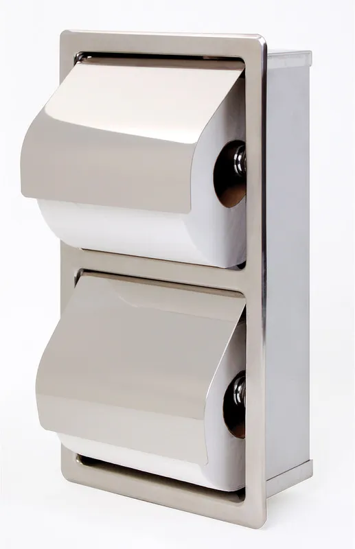 Bradley 5127-000000 Dual Roll Toilet Paper Dispenser