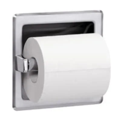 Bradley 5104-000000 Recessed Single Roll Toilet Paper Dispenser