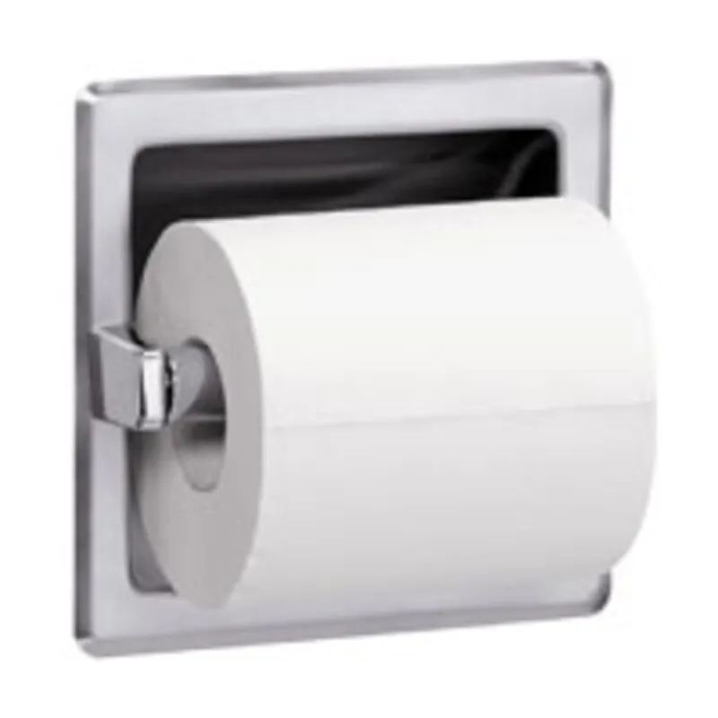 Bradley 5104-000000 Recessed Single Roll Toilet Paper Dispenser
