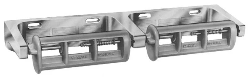 Bradley 5241-000000 Double Roll Toilet Paper Dispenser