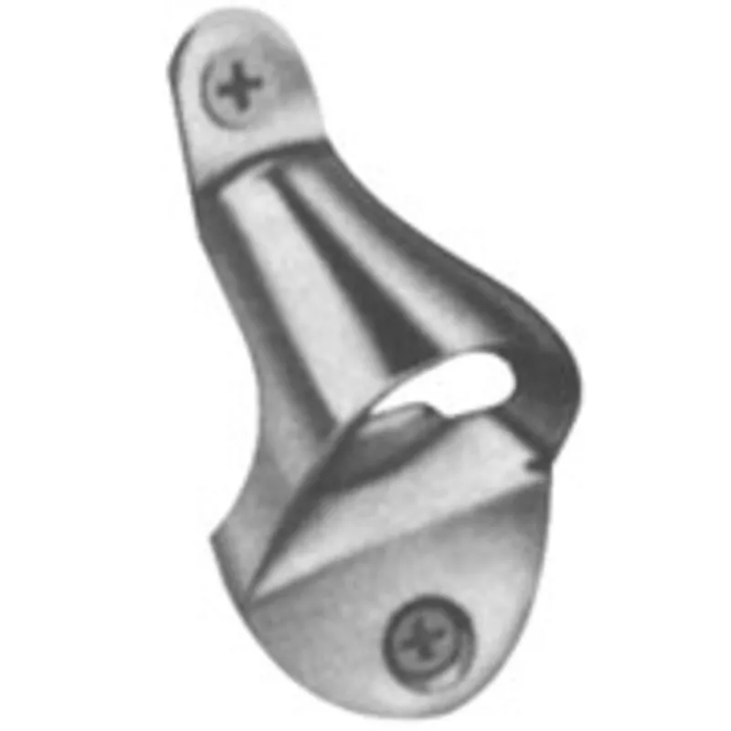 Bradley 9164-000000 Stainless Steel Bottle Opener