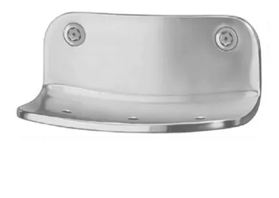 Bradley SA22 Surface Mounted Heavy Duty Soap Dish - Front Mounted