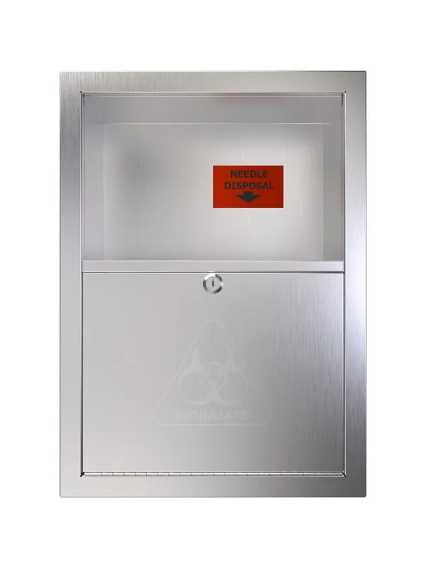 Bradley 989-110000 Surface Mounted Needle Disposal