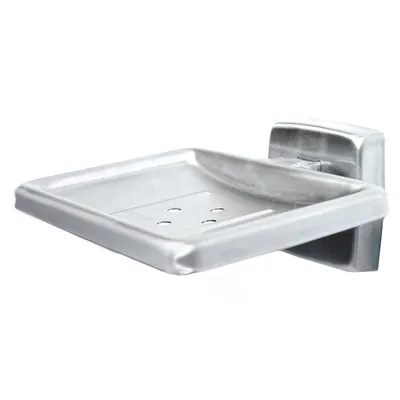 Bradley 9014-630000 Satin Stainless Steel Soap Dish