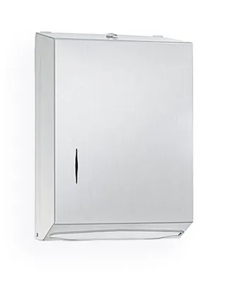 Bradley 250-150000 Surface Mounted Paper Towel Dispenser Satin Stainless Steel