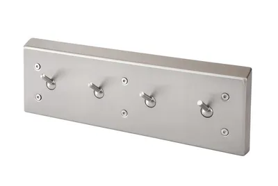 Bradley SA41-000000 Tension Towel Hook Strip - Front Mounted