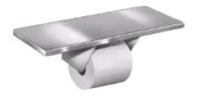 Bradley 5262-000000 Single Roll Toilet Paper Dispenser With Shelf