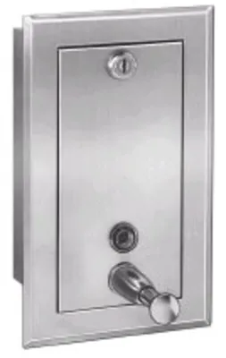 Bradley 644-000000 Recessed Vertical Soap Dispenser