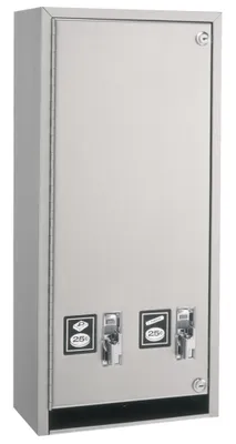 Gamco 282 25 Surface-Mounted Napkin-Tampon Vendor without Frame (formerly NV-1FS)