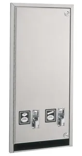 Gamco 352 25 Recessed/Semi-Recessed Napkin-Tampon Vendor (formerly NV-1)