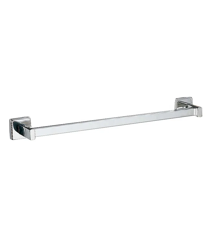 Gamco 7673X18 Surface-Mounted Towel Bar (Bright)