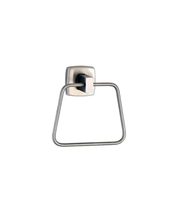 Gamco 76787 Surface-Mounted Towel Ring (Satin)