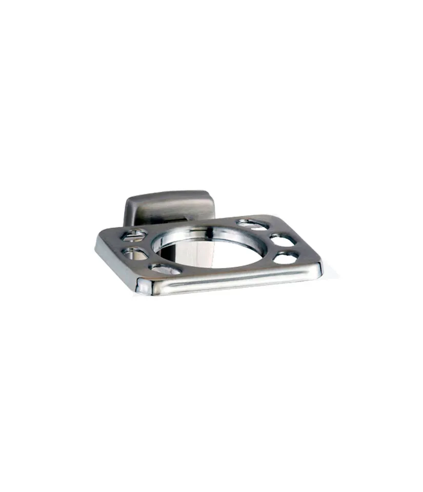 Gamco 76797 Surface-Mounted Toothbrush and Tumbler Holder (Satin)