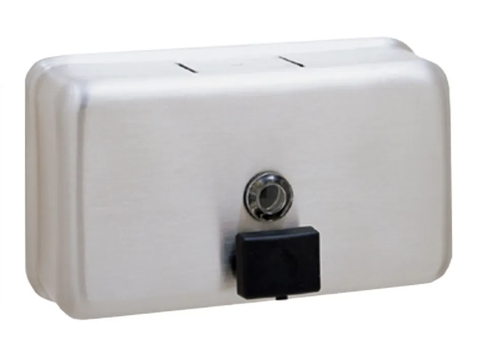 Gamco G-58AP Surface-Mounted Horizontal Tank-Type Soap Dispenser with All-Purpose Valve